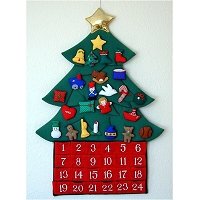 Christmas Tree Advent Calendar